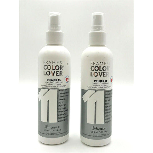 Framesi Color Lover Primer 11 Leave In Conditioner 8.5 oz-2 Pack