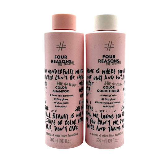 Four Reasons Hair Vegan Color Shampoo & Conditioner 10.1 oz Duo