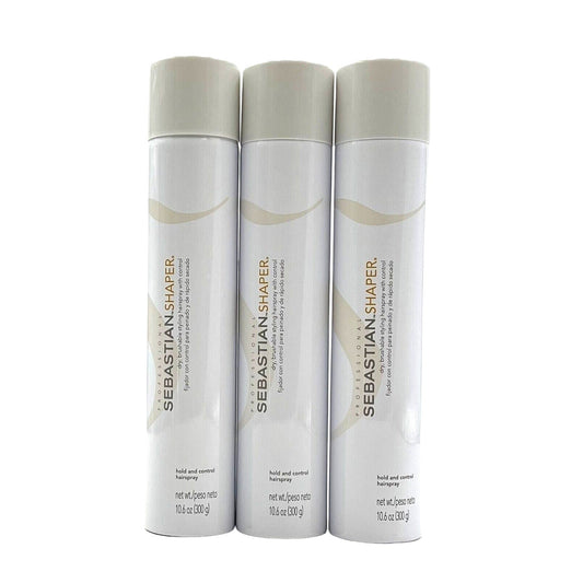 Sebastian Shaper Dry Brushable Styling Hairspray 10.6 oz-3 Pack