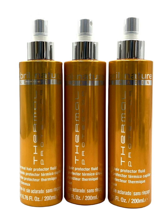 Abril et Nature Keratin Thermal Protector Fluid 6.76 oz-3 Pack