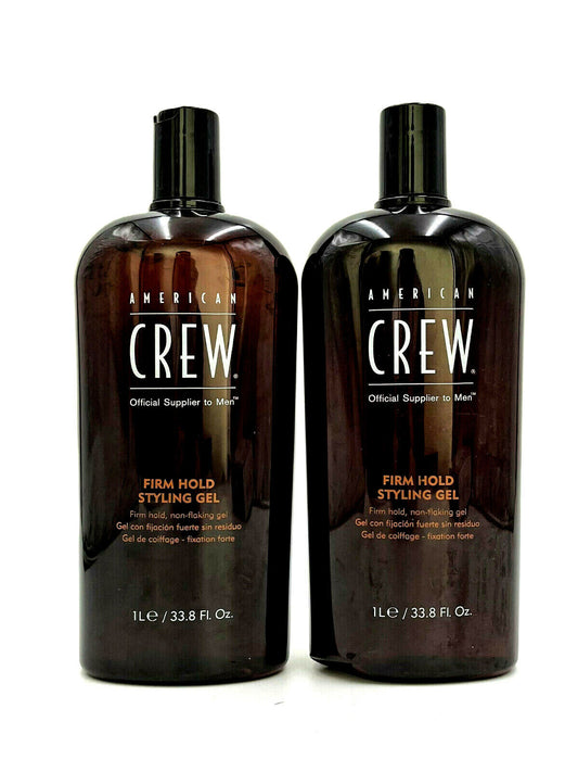 American Crew Classic Firm Hold Styling Gel 33.8 oz-Pack of 2
