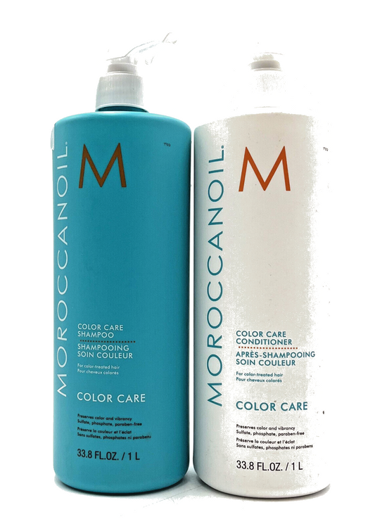 Moroccanoil Color Care Shampoo & Conditioner/Color Treated Hair  33.8 oz Duo