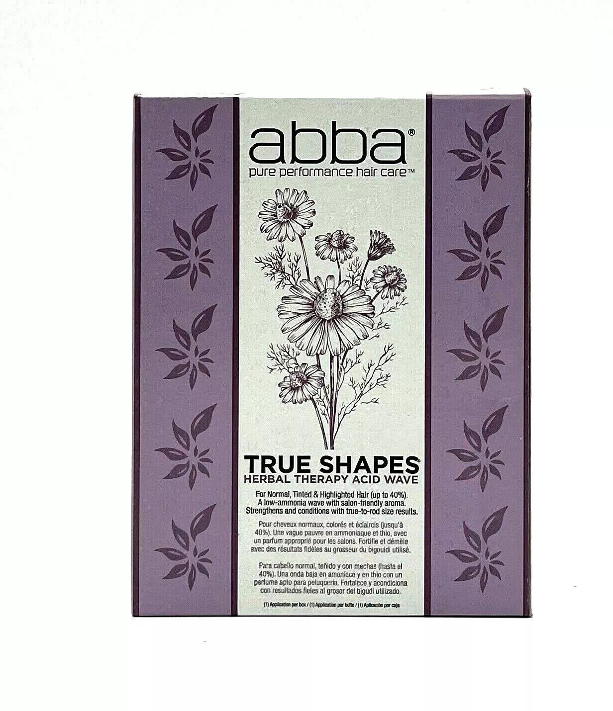 Abba True Shapes Herbal Therapy Acid Wave/Normal,Tinted, Highlighted Hair
