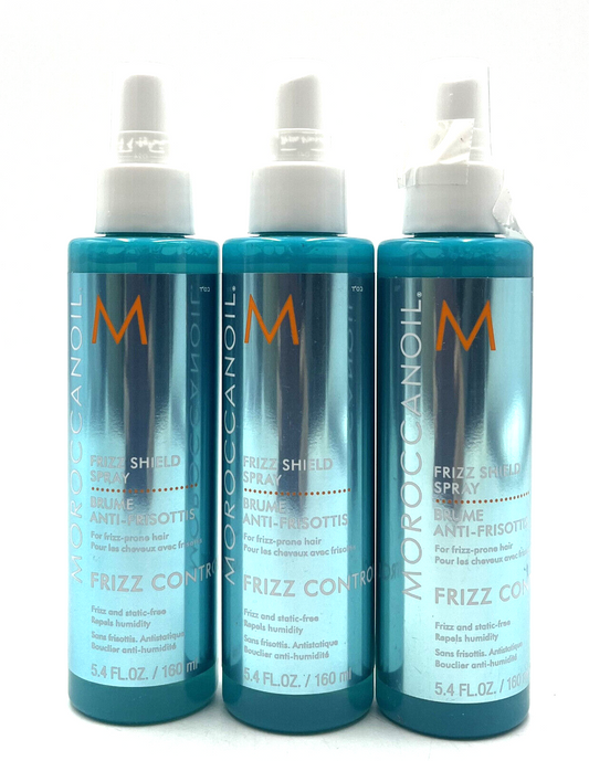 Moroccanoil Frizz Shield Spray Frizz Control 5.4 oz-3 Pack