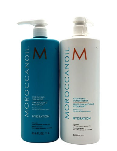 Moroccanoil Hydrating Shampoo & Conditioner/All Hair Types 33.8 oz Duo